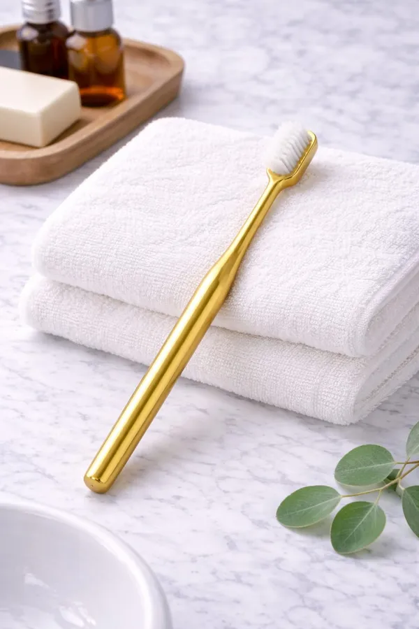 Premium_Gold_Coated_Toothbrush_With_Soft_White_Bristles