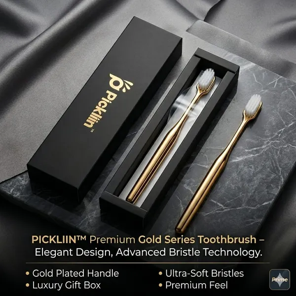 Premium_Gold_Coated_Toothbrush_With_Soft_Black_Bristles