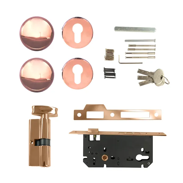 Rose_Gold_Zinc_Alloy_&_Stainless_Steel_Mortise_Handles_&_Door_Locks_Handles