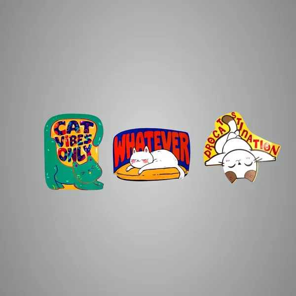 Pack_of_3_Cat_Combo_Fridge_Magnet_|_For_Refrigerator,_Home_Decor
