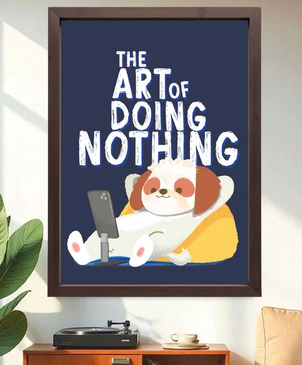 Art_For_Home_&_Wall_Decoration_of_doing_nothing_Wall_Art_For_Home_&_Wall_Decoration
