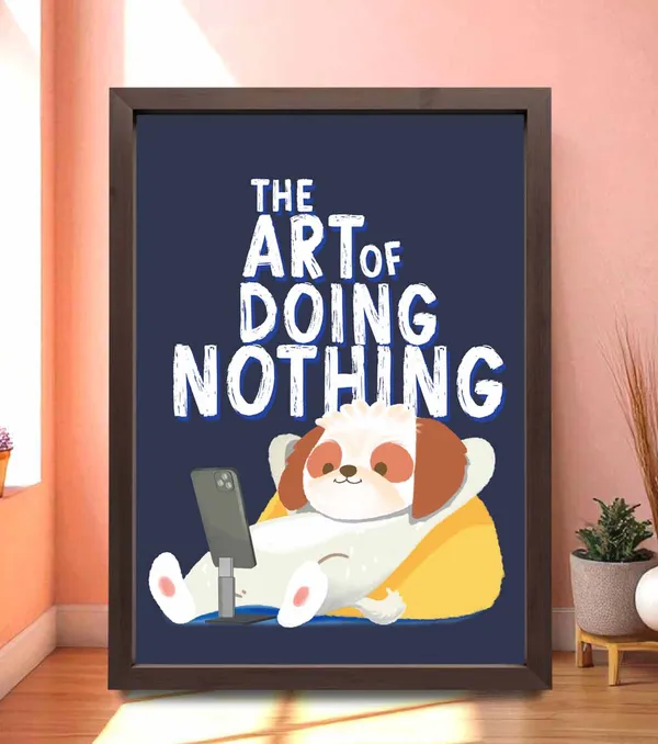 Art_For_Home_&_Wall_Decoration_of_doing_nothing_Wall_Art_For_Home_&_Wall_Decoration