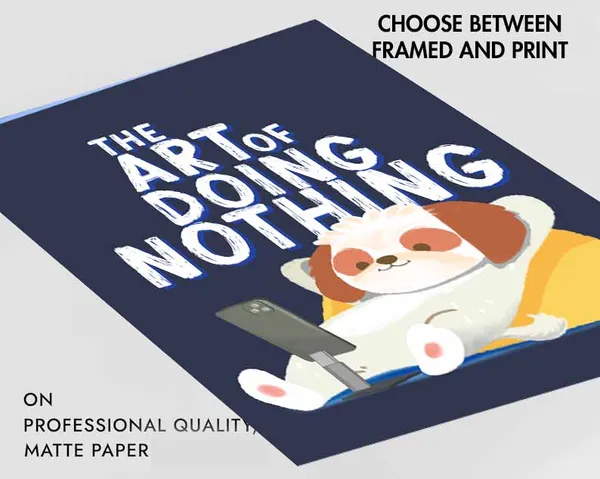 Art_For_Home_&_Wall_Decoration_of_doing_nothing_Wall_Art_For_Home_&_Wall_Decoration
