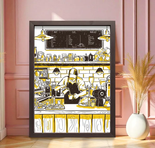 Barista_Wall_Art_For_Home_&_Wall_Decoration