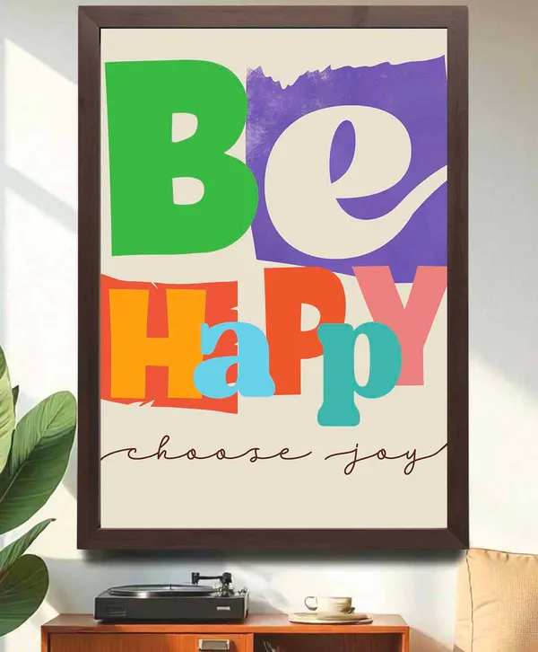 Be_Happy_Wall_Art_For_Home_&_Wall_Decoration