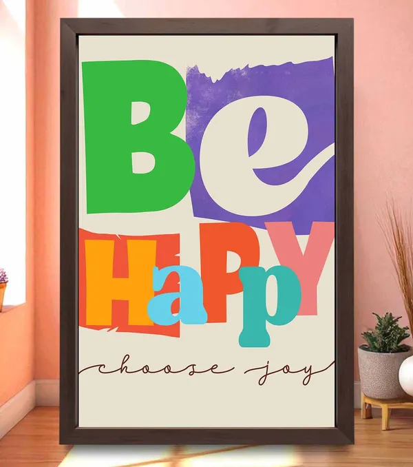 Be_Happy_Wall_Art_For_Home_&_Wall_Decoration