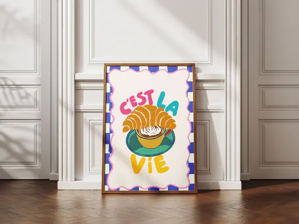 C'est_La_Vie_Multicolour_Wall_Art_For_Home_&_Wall_Decoration