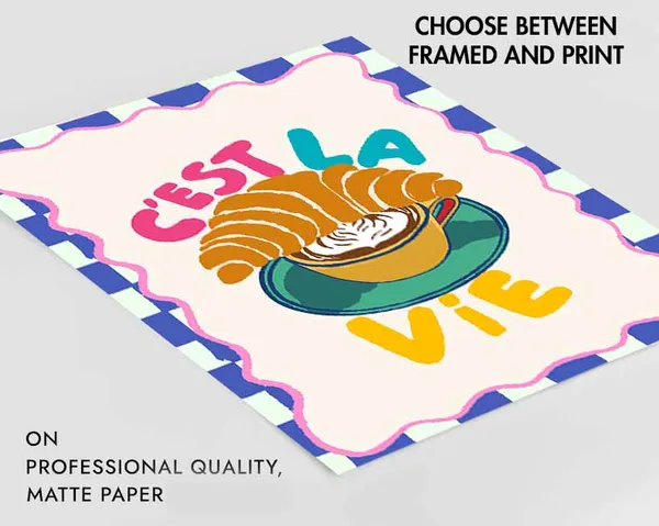 C'est_La_Vie_Multicolour_Wall_Art_For_Home_&_Wall_Decoration