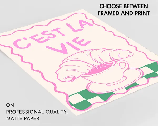 C'est_La_Vie_Wall_Art_For_Home_&_Wall_Decoration