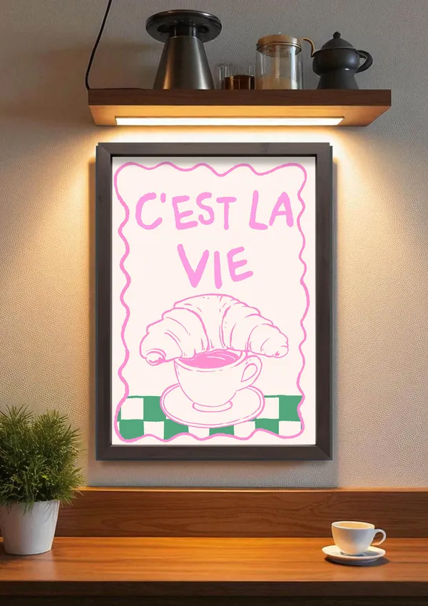 C'est_La_Vie_Wall_Art_For_Home_&_Wall_Decoration