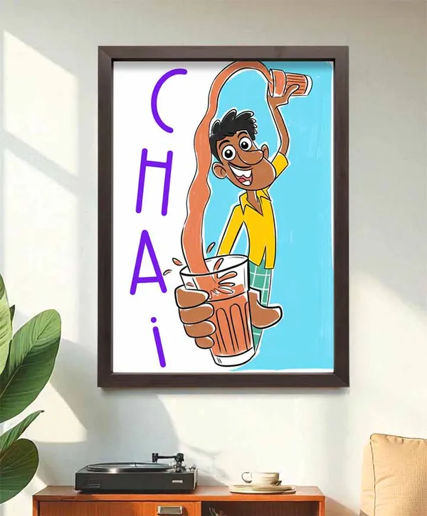 Chai_Quirky_Wall_Art_For_Home_&_Wall_Decoration