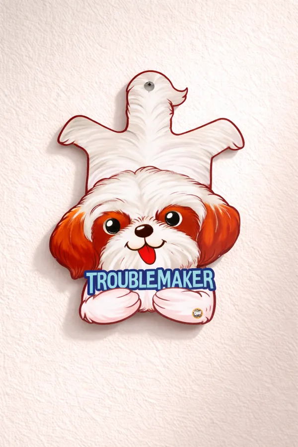 Shih_Tzu_Troublemaker_Wall_Hanging_|_For_Home_&_Wall_Decoration