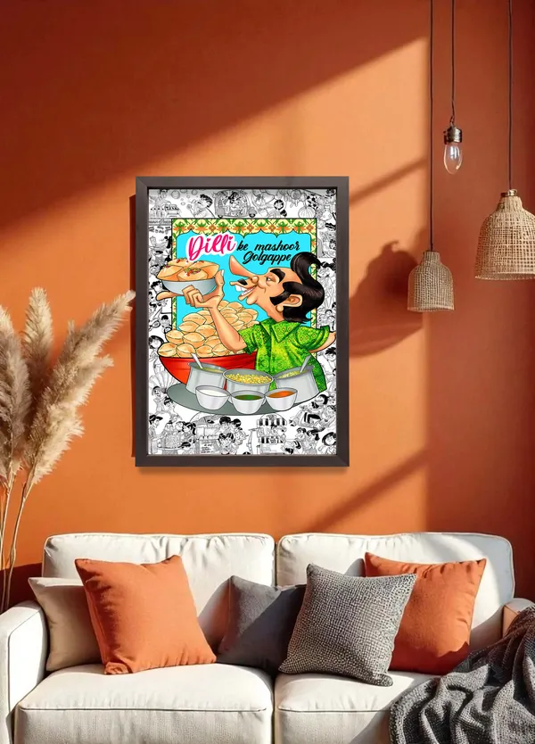 Golgappe_Wall_Art_For_Home_&_Wall_Decoration