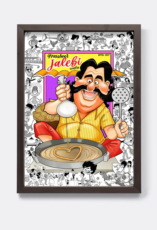 Jalebi_Wall_Art_For_Home_&_Wall_Decoration