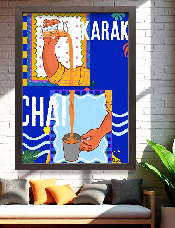 Kadak_Chai_A5_Framed