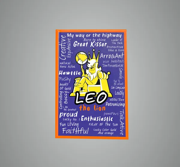 Leo_Notebook_For_Gifting_And_Zodiac_Fans