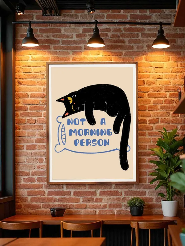 Not_a_morning_person_Wall_Art_For_Home_&_Wall_Decoration