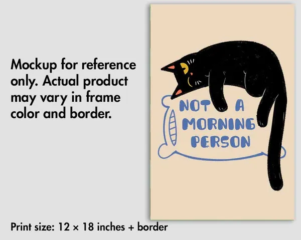 Not_a_morning_person_Wall_Art_For_Home_&_Wall_Decoration