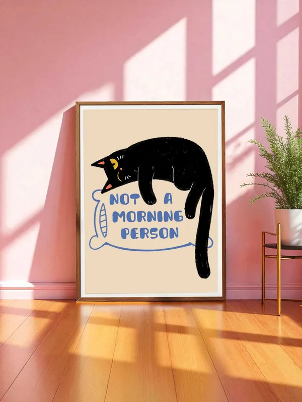Not_a_morning_person_Wall_Art_For_Home_&_Wall_Decoration