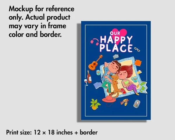 Our_Happy_Place_Wall_Art_For_Home_&_Wall_Decoration