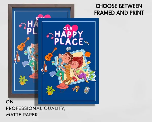 Our_Happy_Place_Wall_Art_For_Home_&_Wall_Decoration