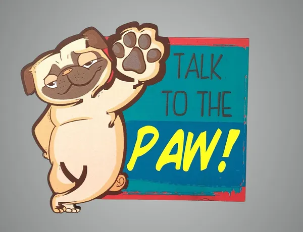 Talk_to_the_Paw_Fridge_Magnet_For_Pug_Lovers