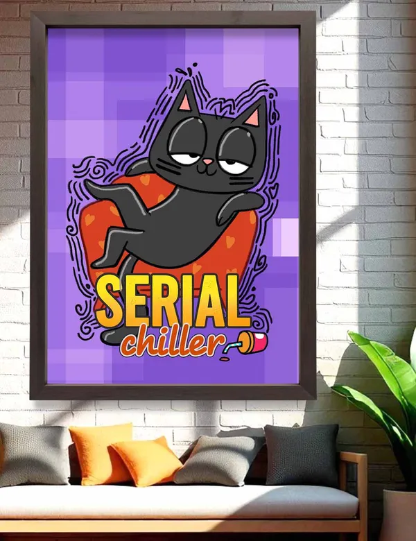 Serial_Chiller_Wall_Art_For_Home_&_Wall_Decoration