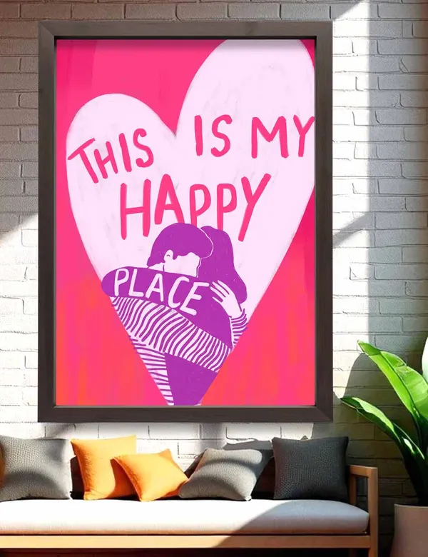 This_is_My_Happy_Place_Wall_Art_For_Home_&_Wall_Decoration