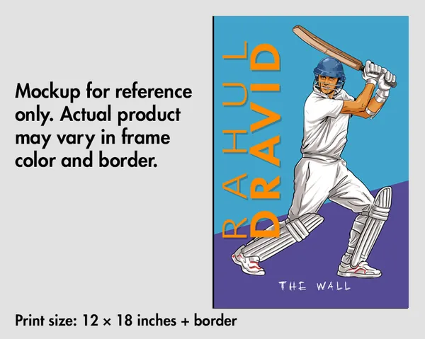Rahul_Dravid_Wall_Art_New_For_Home_D�cor