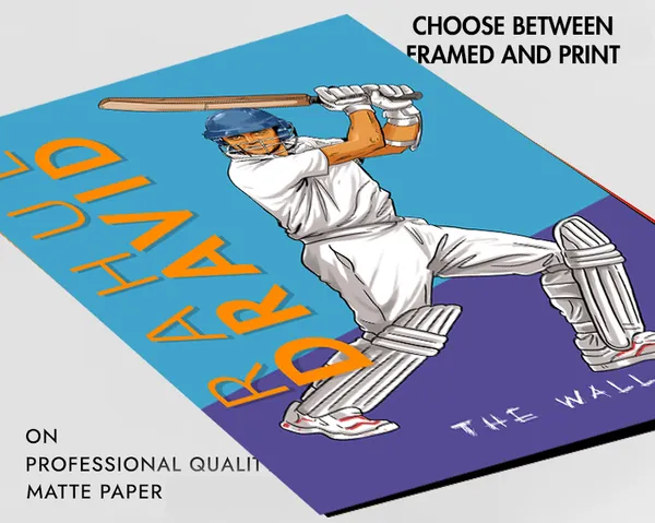 Rahul_Dravid_Wall_Art_New_For_Home_D�cor