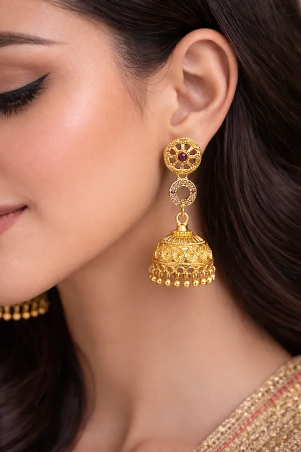 Micro_Gold_Plated_Traditional_Jhumka_Earrings