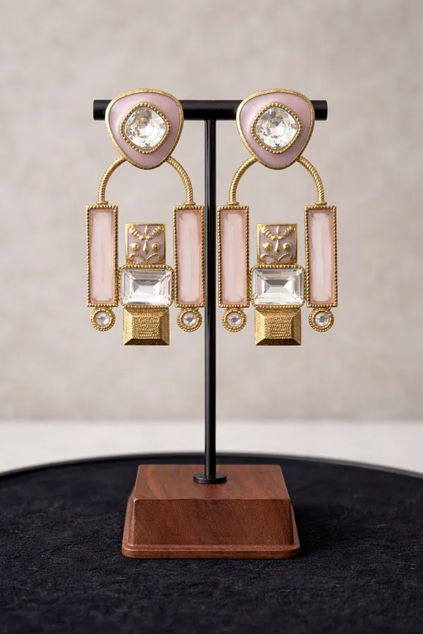 Royal_Pink_Luxe_Drop_Earrings