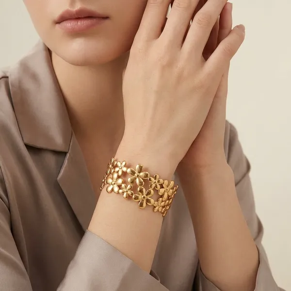 Dual_Floral_Radiance_Adjustable_Bangle_For_Women