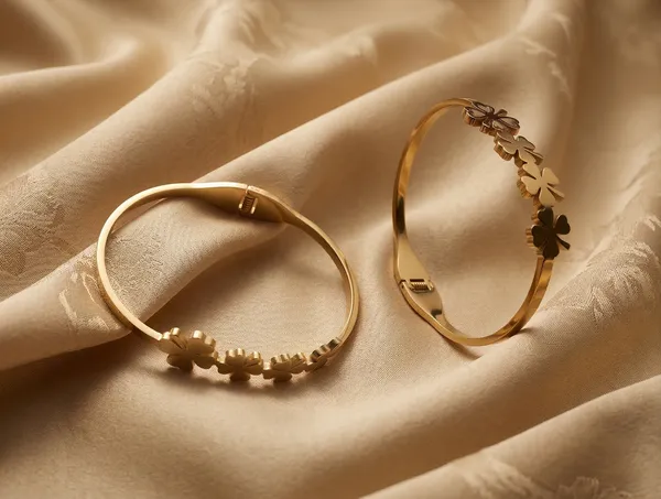 Golden_Blossom_Bangle_For_Women