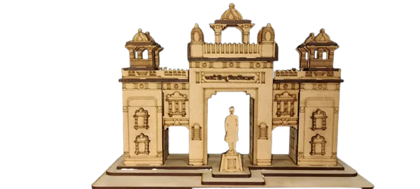 Wooden_Premium_Shree_Somnath_Temple_&_Banaras_Hindu_University_With_Light_Effect_For_Home_Decor_(Pack_Of_2)