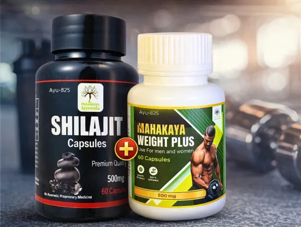 Improve_Digestion,_And_Increase_Nutrient_Absorption,_Weight_Plus_and_Shilajit_Capsules,_500Mg_Ayurvedic_Supplement_For_Strength_(Pack_of_2)