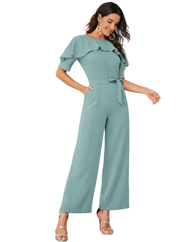 Pista_Solid_With_Matching_Belt_Jumpsuit_For_Women