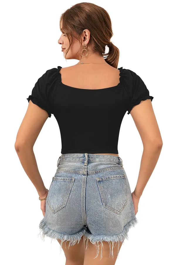 Black_Sweetheart_Neck_Stylish_Balloon_Sleeves_Top_For_Women