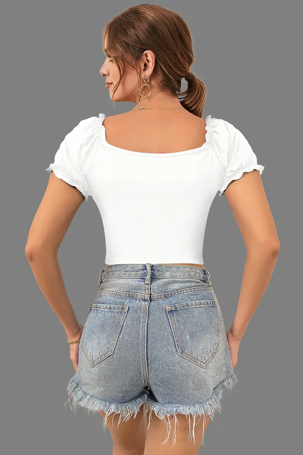 White_Sweetheart_Neck_Stylish_Balloon_Sleeves_Top_For_Women