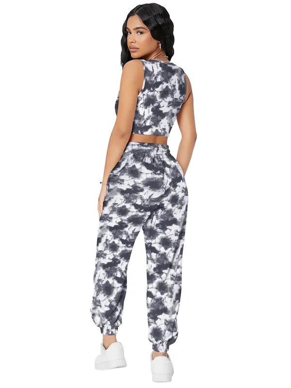 Grey_Aesthetic_Bodies_Tie_Dye_Twisted_Knot_Round_Neck_&_Sleeveless_Pattern_Jogger_Co-Ord_Set_For_Women