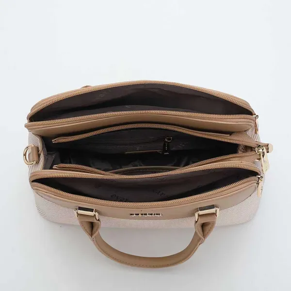 Beige_Striped_Dome_Structured_Handbag_for_Women