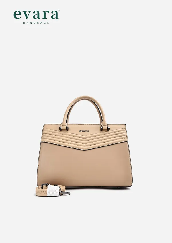 Beige_Quilted_Chevron_Pattern_Structured_Handbag_for_Women