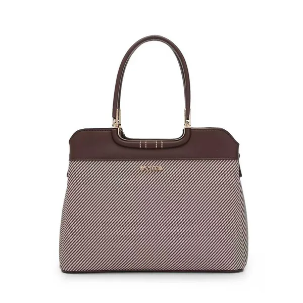 Brown_Striped_Pattern_Structured_Handbag_for_Women