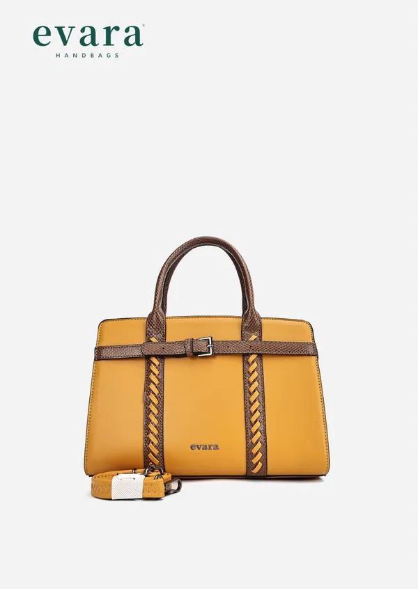 Mustard_Yellow_Leather_Structured_Handbag_with_Braided_Detailing