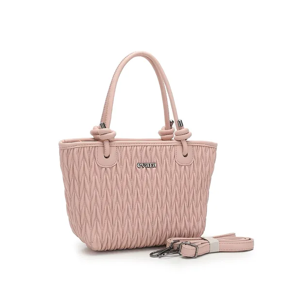 Pink_Quilted_Matelasse_Tote_Bag_with_Detachable_Strap_for_Women