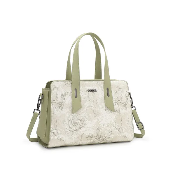 Cream_Floral_Print_Structured_Handbag_with_Sage_Green_Handles