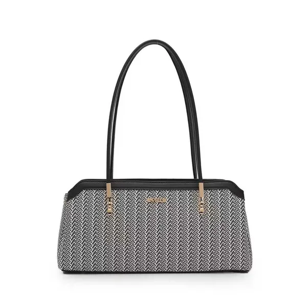Black_and_White_Woven_Pattern_Shoulder_Bag_for_Women