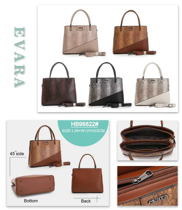 Beige_Snake_Print_Two-Tone_Structured_Handbag_with_Detachable_Strap