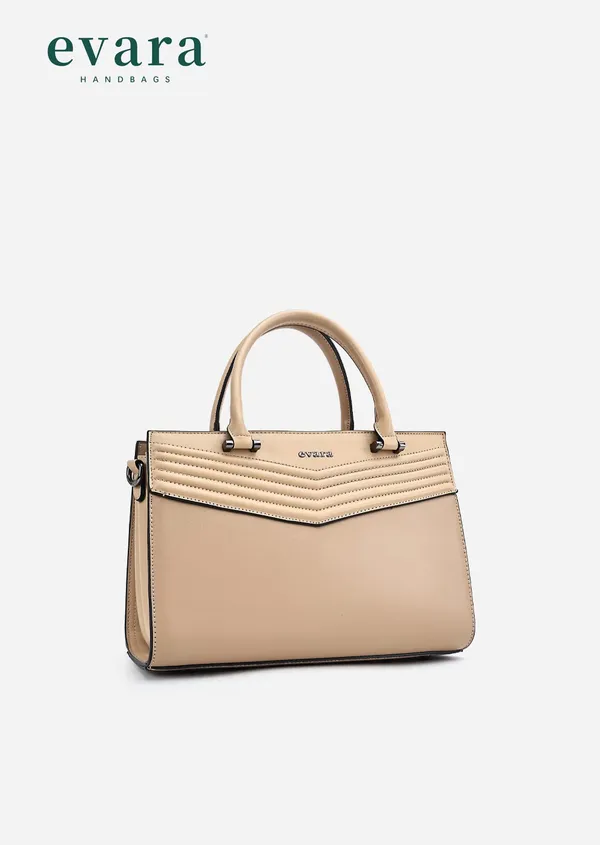 Beige_Quilted_Chevron_Pattern_Structured_Handbag_for_Women