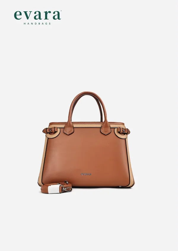 Brown_Leather_Structured_Handbag_With_Detachable_Strap